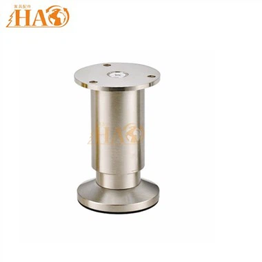 Pata de sofá ajustable de aluminio